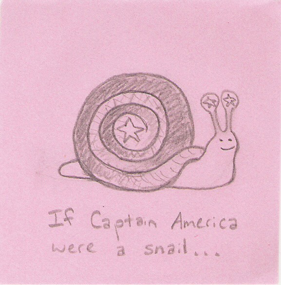 If Captain America were a snail...