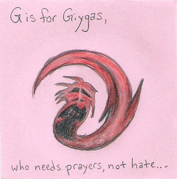 G is for Giygas, who needs prayers, not hate...