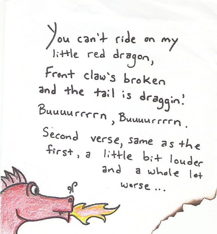 Little red dragon