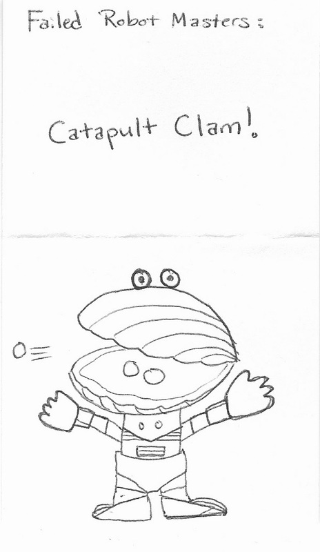 Failed Robot Masters: Catapult Clam!
